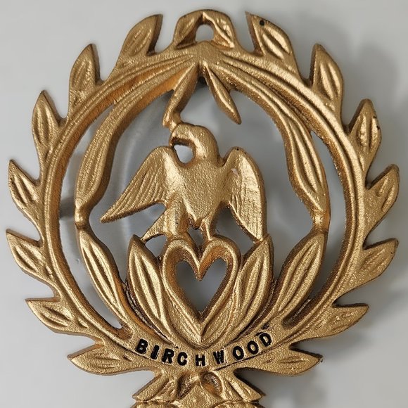 Vintage Solid Iron Eagle Trivet - Picture 1 of 5